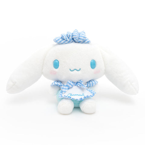 Cinnamoroll Sky Blue Gingham 8" Plush