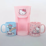 Hello Kitty Coffee Maker with 2 Mugs Gift Set
