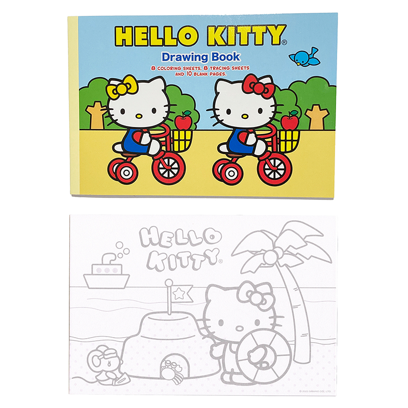 Hello Kitty Kawaii Coloring Book – JapanLA