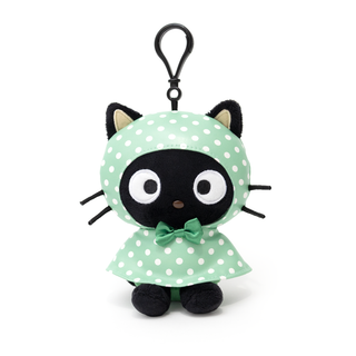 Chococat Raincoat Plush Keychain