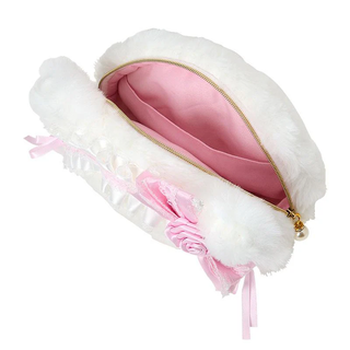 Charmmy Kitty White Frills Plush Pouch