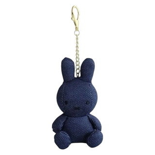 Miffy Denim Plush Bag Charm