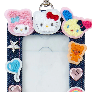 Sanrio Denim Patch Card Case