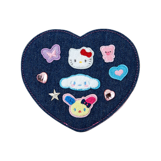 Sanrio Denim Patch Folding Stand Mirror