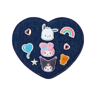 Sanrio Denim Patch Folding Stand Mirror