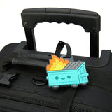 Dumpster Fire Luggage Tag