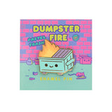 Dumpster Fire Pastel Trash Enamel Pin