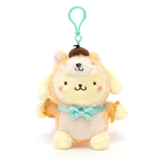 Sanrio Dog Outfit Plush Keychain