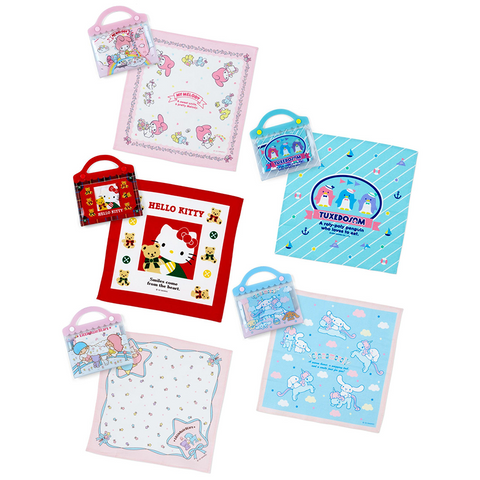 Sanrio Retro Handkerchief with Case