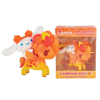 tokidoki x Hello Kitty & Friends Pumpkin Spice Cinnamoroll & Autumn Special Edition Figure