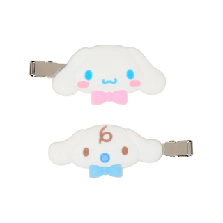 Sanrio Flocked Hair Clip Set