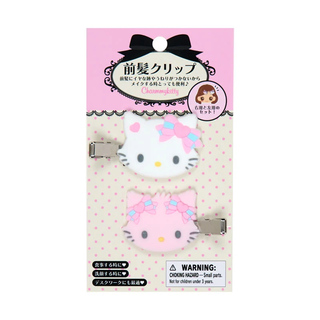 Sanrio Flocked Hair Clip Set