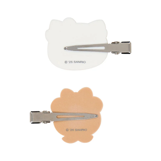 Sanrio Flocked Hair Clip Set