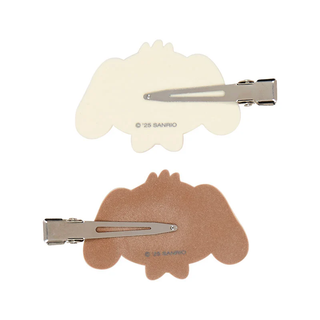 Sanrio Flocked Hair Clip Set