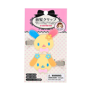 Sanrio Besties Flocked Hair Clip Set