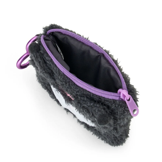 Sanrio Fluffy Plush Mini Pouch with Carabiner