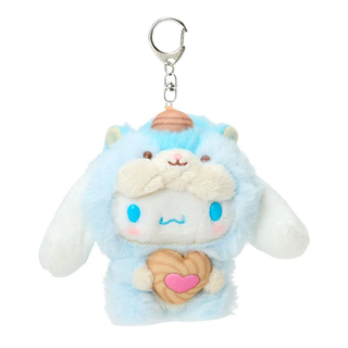 Sanrio Fluffy Squirrel Plush Keychain