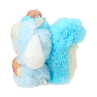 Sanrio Fluffy Squirrel Plush Keychain