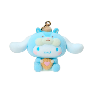 Sanrio Fluffy Squirrel Charm Keychain