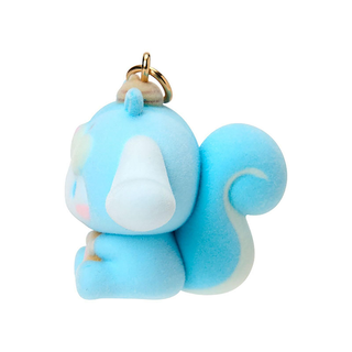 Sanrio Fluffy Squirrel Charm Keychain
