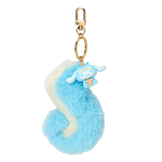 Sanrio Fluffy Squirrel Charm Keychain