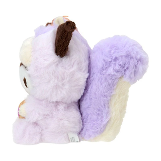 Sanrio Fluffy Squirrel Plush Keychain