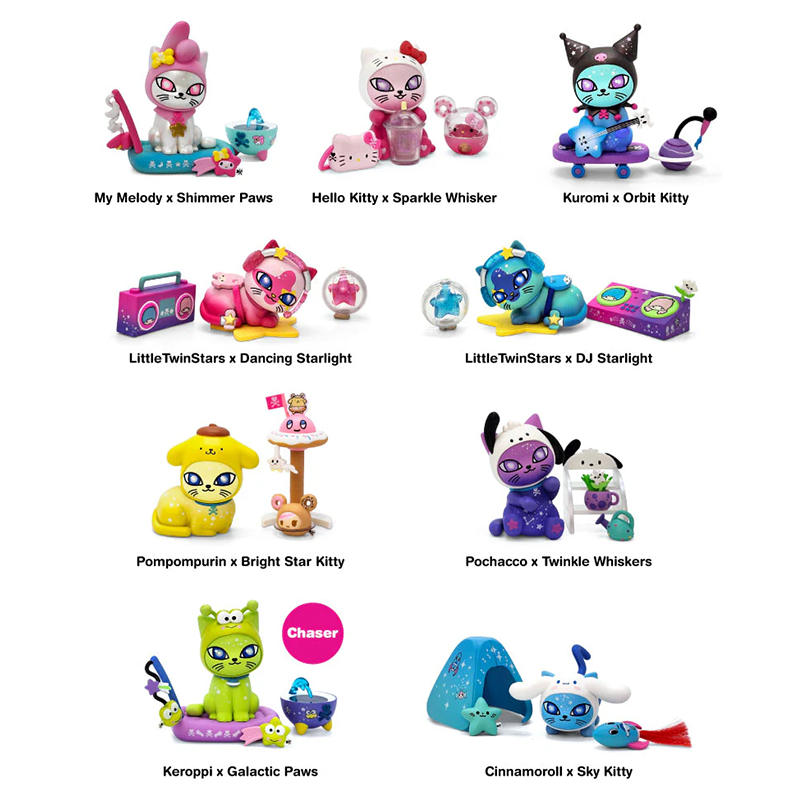 Galactic Cats x Hello Kitty & Friends Blind Box – JapanLA Galactic Cats x Hello Kitty & Friends Blind Box – JapanLA