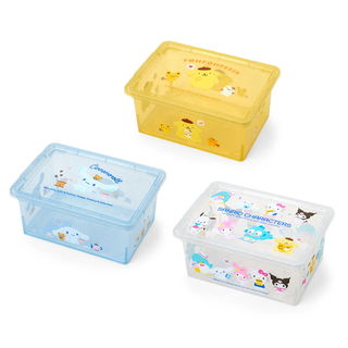 Sanrio Clear Glitter Storage Bin