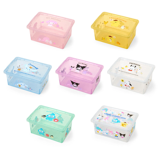 Sanrio Clear Glitter Storage Bin