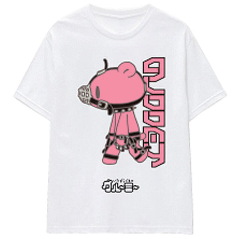Super Unofficial x Gloomy Bear Pink Muzzle White Tee