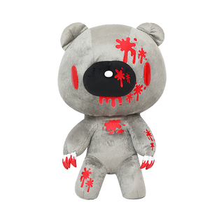 Very Bloody Gloomy Bear Gray 18" Plush
