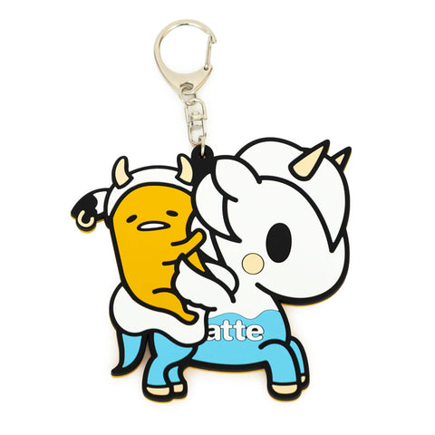 tokidoki x Gudetama Mascot Mirror Keychain