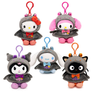 Hello Kitty & Friends Halloween Bat Plush Keychain