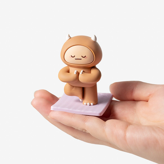 Hank Yeti Doing Yoga Figure Blind Box