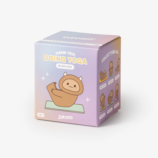 Hank Yeti Doing Yoga Figure Blind Box