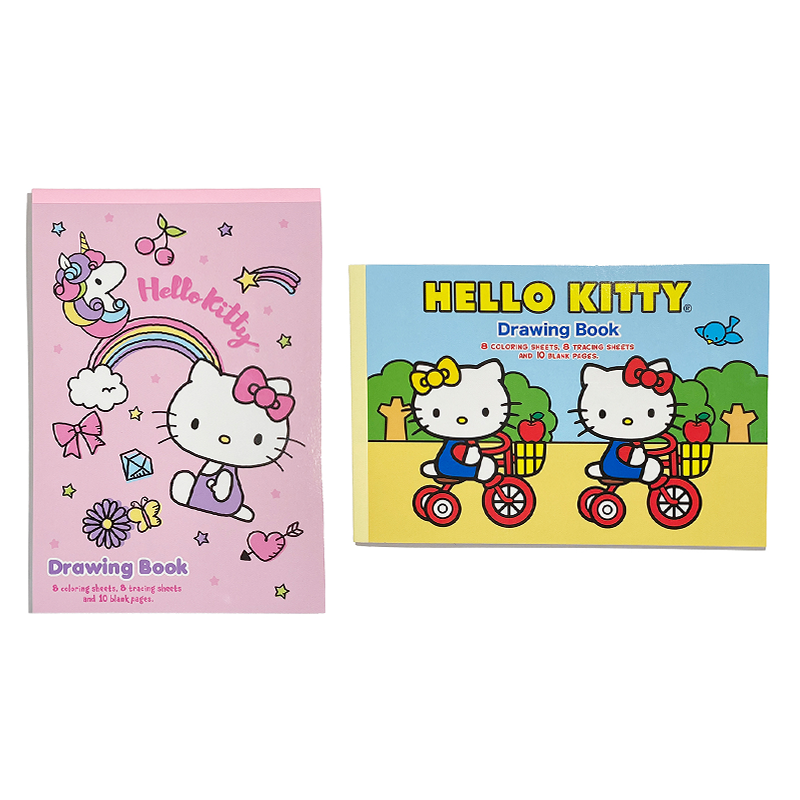 SANRIO COLORING BOOK FLIP THROUGH!!! 