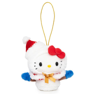 Hello Kitty Festive Snowman Plush Ornament