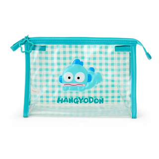 Sanrio Clear Gingham Zipper Pouch