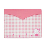 Sanrio Ribbon Gingham Travel Wallet