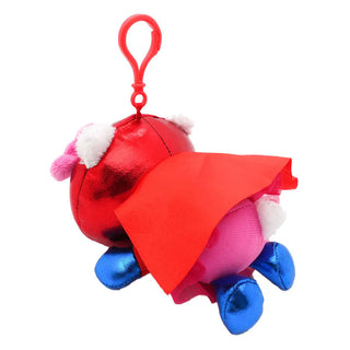 Sanrio Superhero Plush Keychain