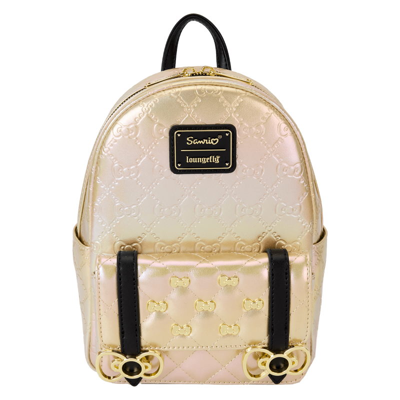 Hello Kitty 50th Anniversary Metallic Gold Mini Backpack – JapanLA