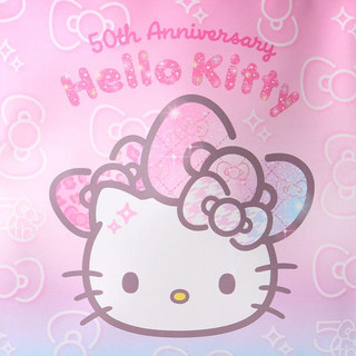 Hello Kitty 50th Anniversary Fashionable Ribbons Hand Bag