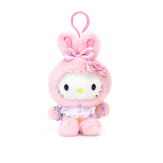 Hello Kitty Baby Spring Animals Plush Mascot Clip