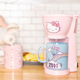 Hello Kitty Coffee Maker with 2 Mugs Gift Set