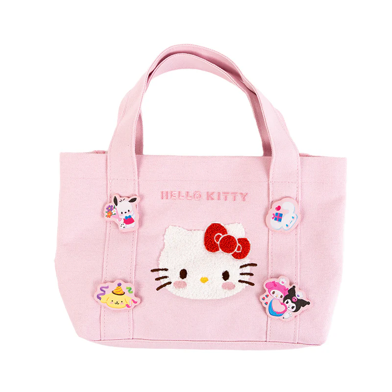 Hello Kitty 50th Anniversary Full of Happy Mini Tote Bag – JapanLA Hello Kitty 50th Anniversary Full of Happy Mini Tote Bag – JapanLA