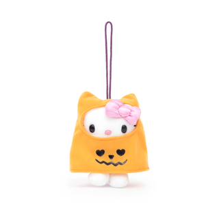 Hello Kitty Smiley Ghost Plush Mascot Charm