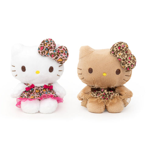 Hello Kitty Leopard Print Dress Small Plush