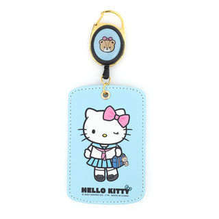 Hello Kitty Japan Girl Key Reel Card Case