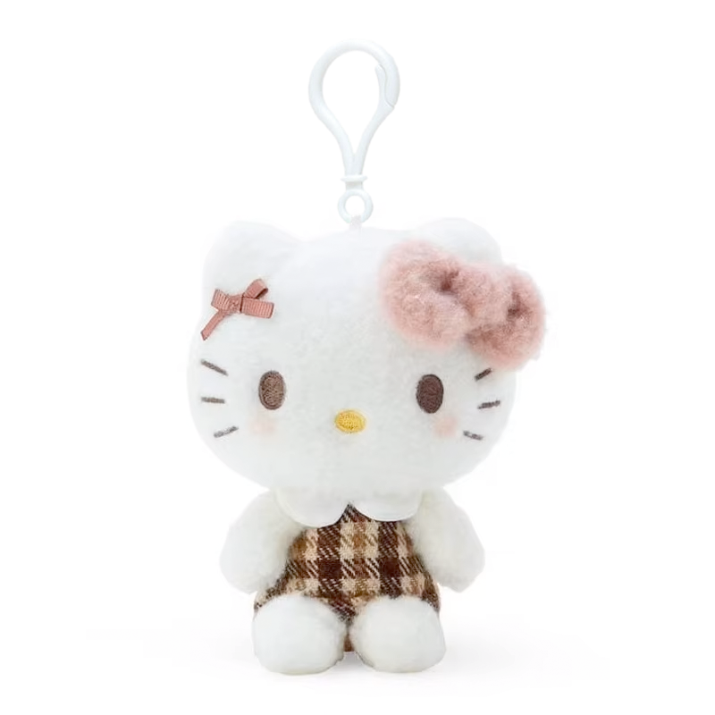 Sanrio Mocha Check Mascot Clip – JapanLA Sanrio Mocha Check Mascot Clip – JapanLA