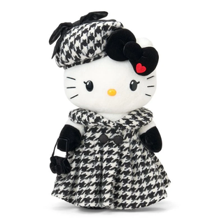 Hello Kitty Monochrome Birthday Premium 18" Plush